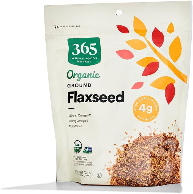 365 by Whole Foods Market, Flaxseed Ground Organic powders 14 Ounce