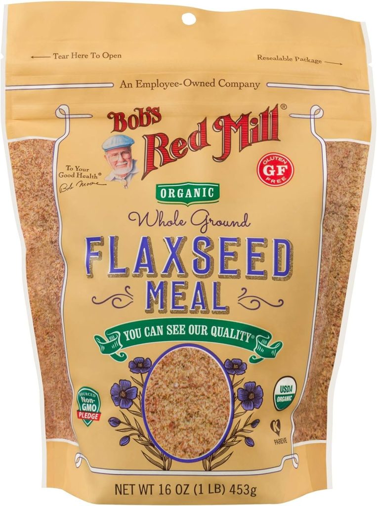 Bobs Red Mill Organic Brown Flaxseed Meal, 16 Ounce