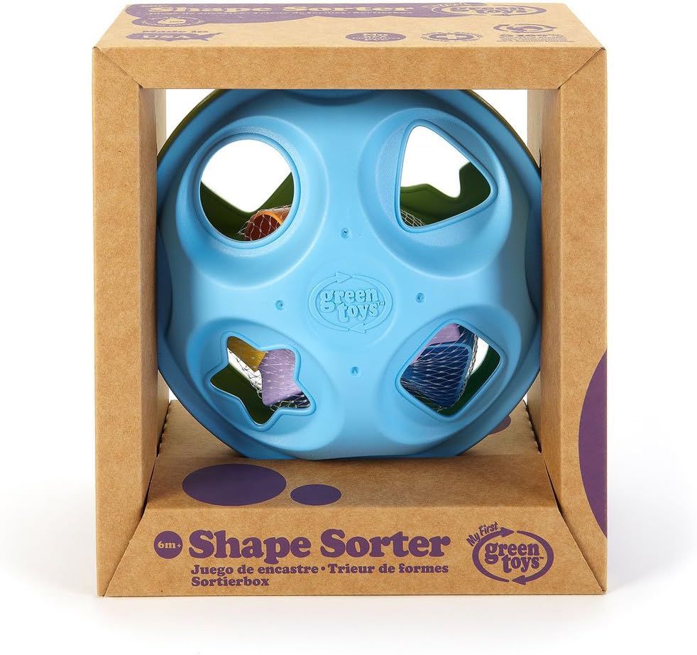 Green Toys Shape Sorter for 6 months +, Green/Blue