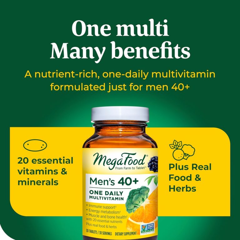 MegaFood Men’s 40+ One Daily Multivitamin Review