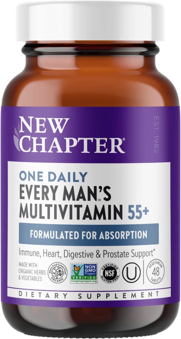 New Chapter Men’s Multivitamin 50 Plus Review