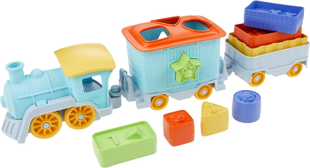 Green Toys FC Stack  Sort Train