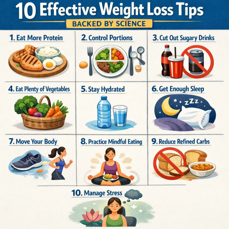 10 Effective Weight Loss Tips Backed by Science